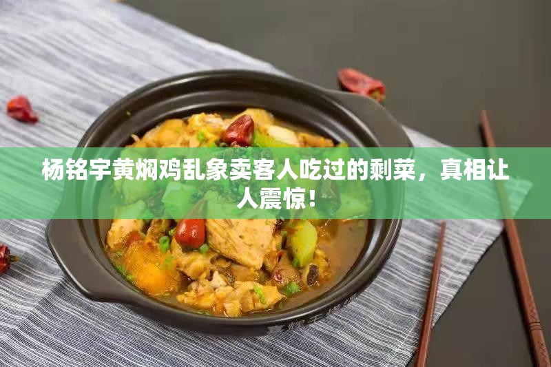 杨铭宇黄焖鸡乱象:卖客人吃过的剩菜