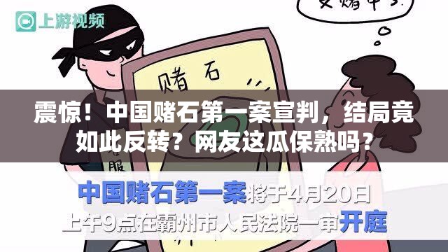 震惊！中国赌石第一案宣判，结局竟如此反转？网友这瓜保熟吗？