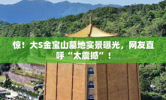 惊！大S金宝山墓地实景曝光，网友直呼“太震撼”！